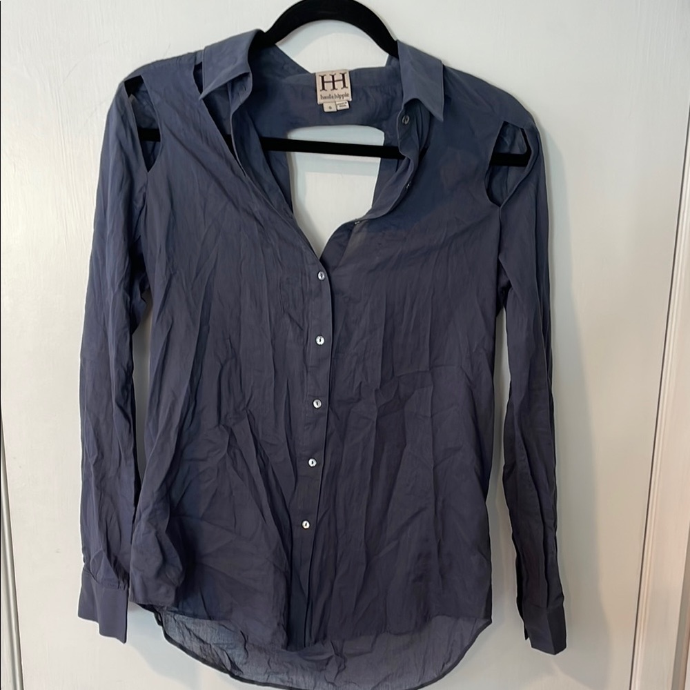 Haute Hippie Blue Blouse